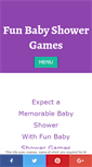 Mobile Screenshot of fun-babyshower-games.com